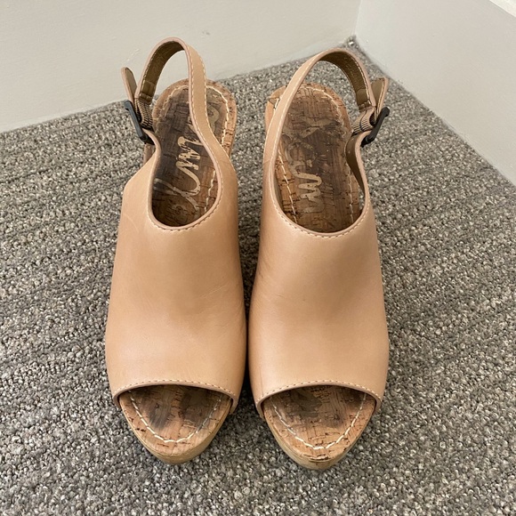 Sam Edelman Wood Wedges - Picture 6 of 7